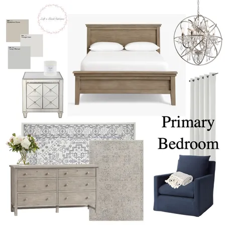 Clark Primary Interior Design Mood Board by Loft&Blush on Style Sourcebook