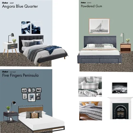 J bedroom Interior Design Mood Board by TRK on Style Sourcebook