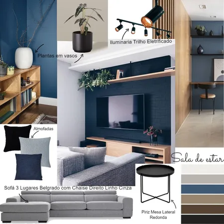 Moodboard sala de estar Interior Design Mood Board by Lucas Faria Gonçalves on Style Sourcebook