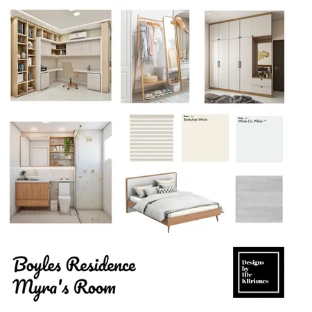 Boyles Residence - Myra's Room Interior Design Mood Board by KB Design Studio on Style Sourcebook