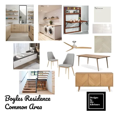 Boyles Residence - Common Area Interior Design Mood Board by KB Design Studio on Style Sourcebook