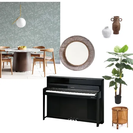 חדר משפחה- פסנתר וכלב Interior Design Mood Board by michalwk on Style Sourcebook