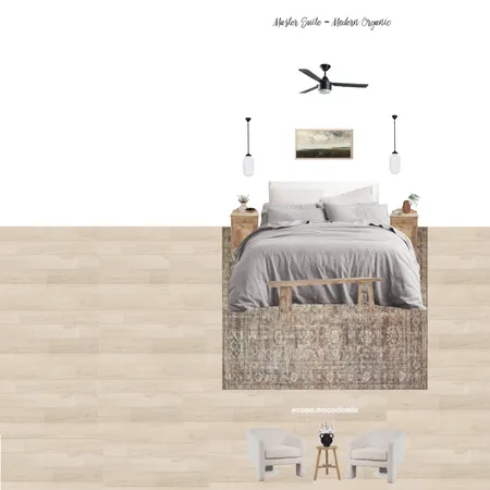 Master Suite - Modern Organic (Georgie - Gabriel - Boucle Chair) Interior Design Mood Board by Casa Macadamia on Style Sourcebook