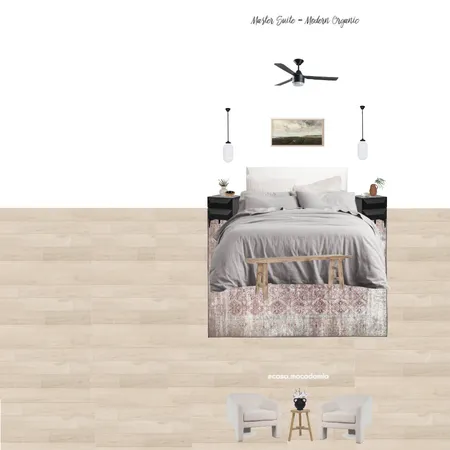 Master Suite - Modern Organic (Levent - Olson - Boucle Chair) Interior Design Mood Board by Casa Macadamia on Style Sourcebook