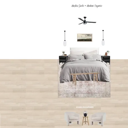 Master Suite - Modern Organic (Adala - Olson - Boucle Chair) Interior Design Mood Board by Casa Macadamia on Style Sourcebook