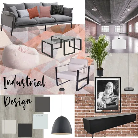 Industrial Design Interior Design Mood Board by AdesolaM on Style Sourcebook