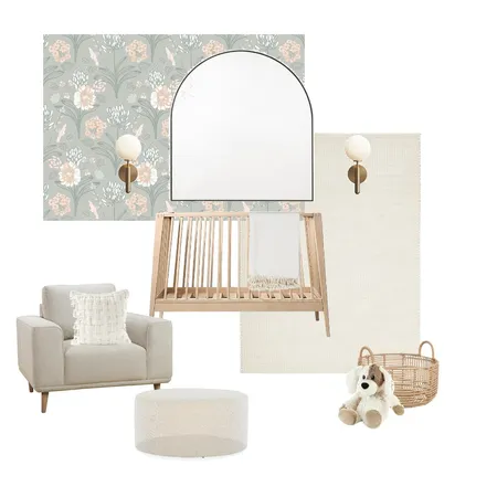 Airy transitional style nursery Interior Design Mood Board by CC Interiors on Style Sourcebook