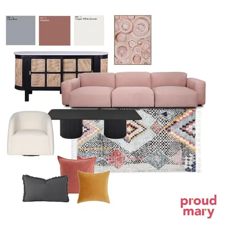 Modern Eclectic Interior Design Mood Board by Proud Mary Stylist on Style Sourcebook