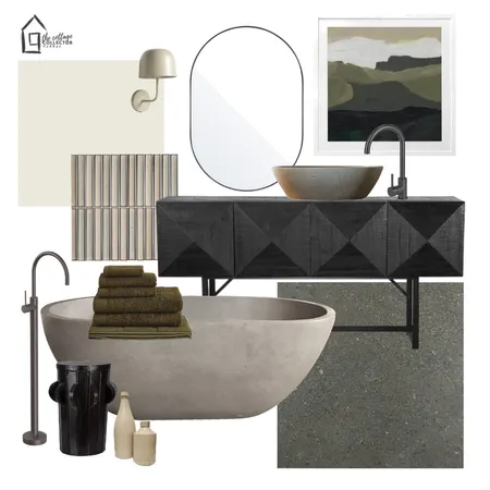 Sydney Bathroom Renovation Interior Design Mood Board by The Cottage Collector on Style Sourcebook