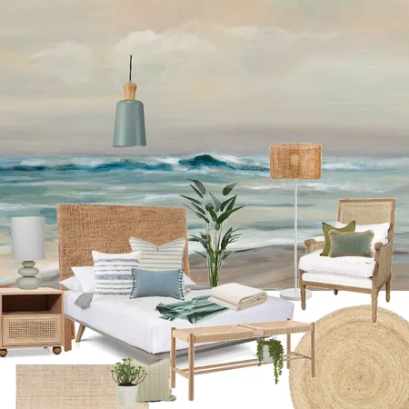 coastal bed Interior Design Mood Board by Lucey Lane Interiors on Style Sourcebook