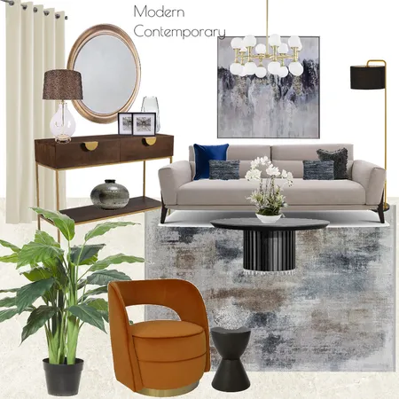 Modern Contemporary Interior Design Mood Board by celeste on Style Sourcebook