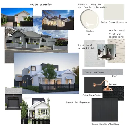 House Exterior Interior Design Mood Board by Creative Solutions on Style Sourcebook