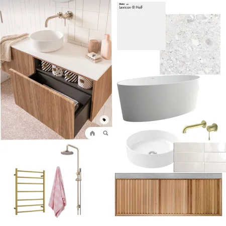 Bathroom/Ensuite Reno Interior Design Mood Board by lozreid on Style Sourcebook