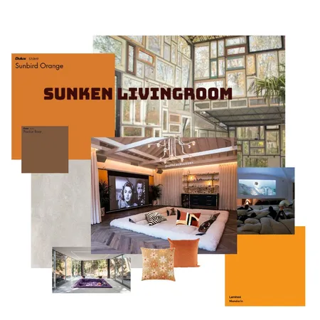 Sunken livingroom - villa kulla Interior Design Mood Board by Detsign on Style Sourcebook