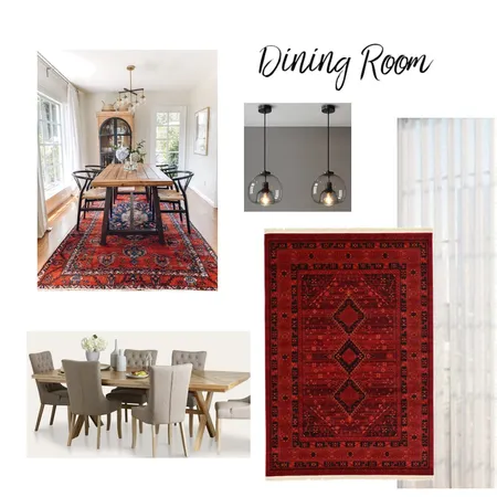 Dining Room Interior Design Mood Board by MINA DESIGN STUDIO on Style Sourcebook