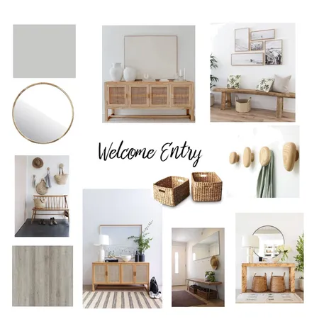 Welcome Entry Interior Design Mood Board by kshaw on Style Sourcebook
