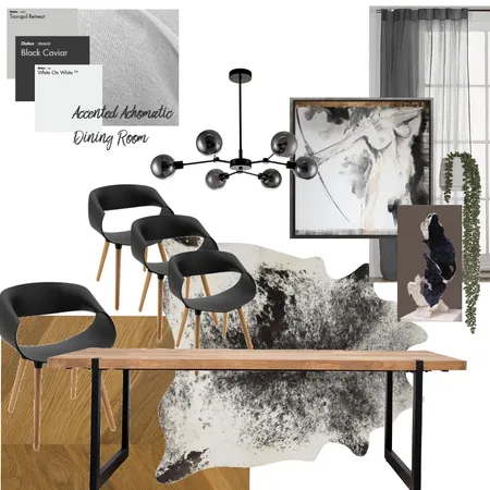 Dining Accented achromatic Interior Design Mood Board by MatchDS on Style Sourcebook