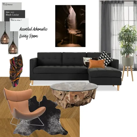 Living Accented achromatic Interior Design Mood Board by MatchDS on Style Sourcebook