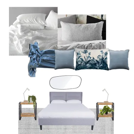Bedroom 2 Concept Interior Design Mood Board by ndrew10 on Style Sourcebook