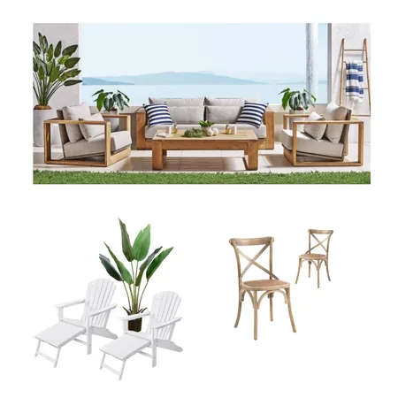 Modern Coastal Outdoor Interior Design Mood Board by Loom+Tusk Interiors on Style Sourcebook