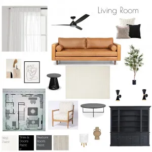 Living Room Interior Design Mood Board by Miranda Nacarelli on Style Sourcebook