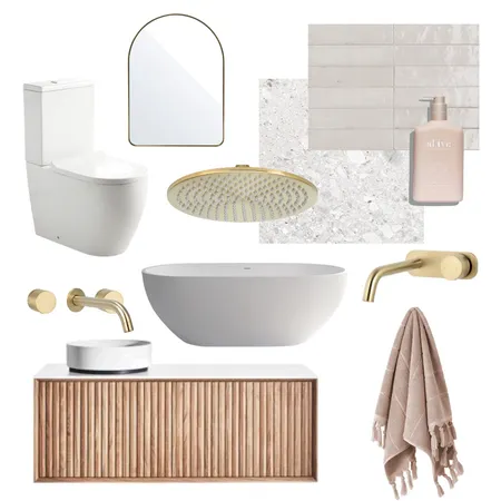 Bathroom Mood Board Interior Design Mood Board by annamilner on Style Sourcebook