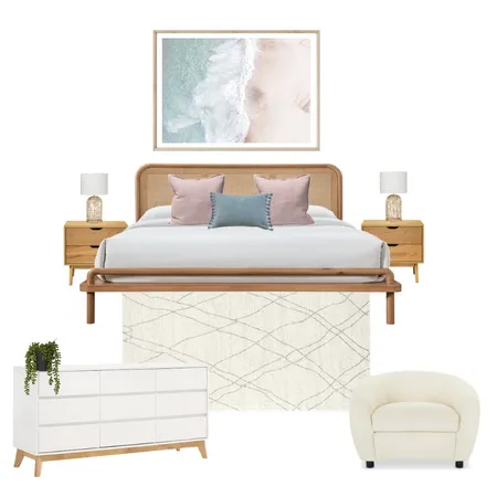 coastal bedroom Interior Design Mood Board by lizecrozier on Style Sourcebook