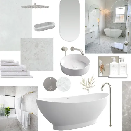 Daniela's Bathroom Mood Board Interior Design Mood Board by AJ Lawson Designs on Style Sourcebook