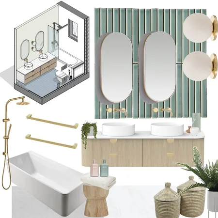 KH BAth Interior Design Mood Board by OlaVska on Style Sourcebook