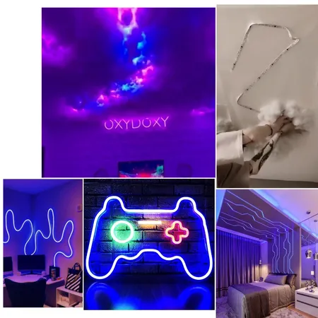 Gaming room Interior Design Mood Board by theresachung on Style Sourcebook