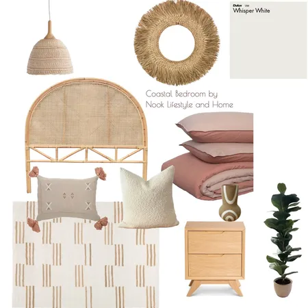 Coastal Bedroom Interior Design Mood Board by Nook Lifestyle and Home on Style Sourcebook