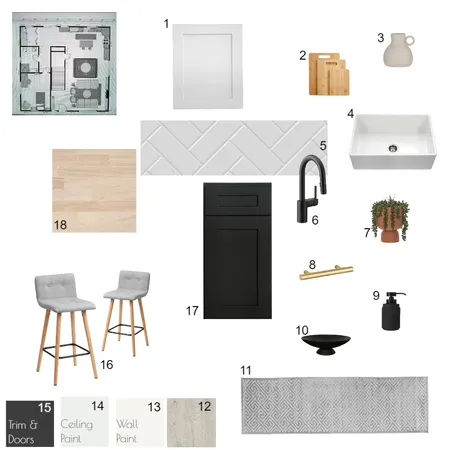 Kitchen Interior Design Mood Board by Miranda Nacarelli on Style Sourcebook