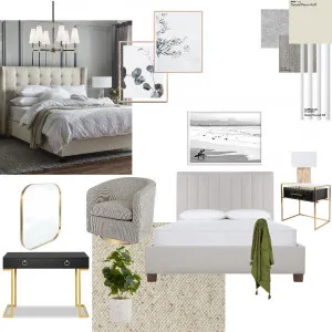 bedroom Interior Design Mood Board by Maria Munteanu on Style Sourcebook