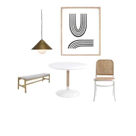 Joes Apartment - Dining Area Interior Design Mood Board by madeinteriorsco on Style Sourcebook