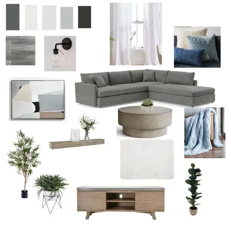 Assignment 9 Living Room Interior Design Mood Board by Kldigioia on Style Sourcebook