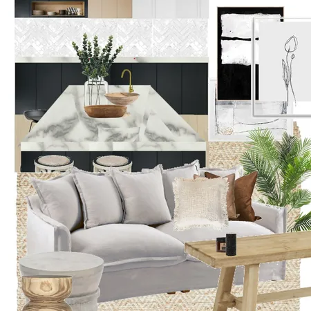 living / kitchen palette 1 Interior Design Mood Board by Colette on Style Sourcebook