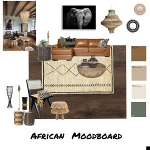 African moodboard Interior Design Mood Board by Krystalbb on Style Sourcebook