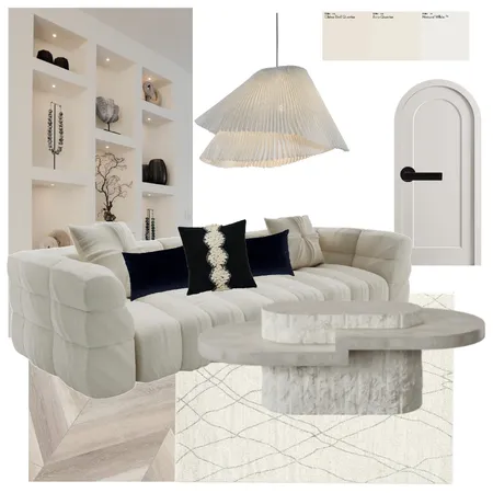 Cream Dream - Living Room Interior Design Mood Board by Ellie Mannix on Style Sourcebook