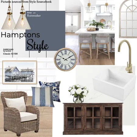 hamptons Interior Design Mood Board by Sarah Harrington-Smith on Style Sourcebook