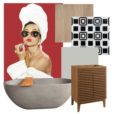 Diplomski-kupatilo Interior Design Mood Board by lelacreates on Style Sourcebook