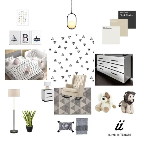 Nursery 1 Interior Design Mood Board by Tania Isimbi on Style Sourcebook