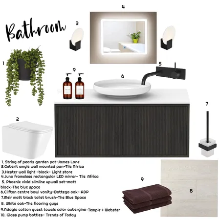water closet module 9 Interior Design Mood Board by Candicestacey on Style Sourcebook