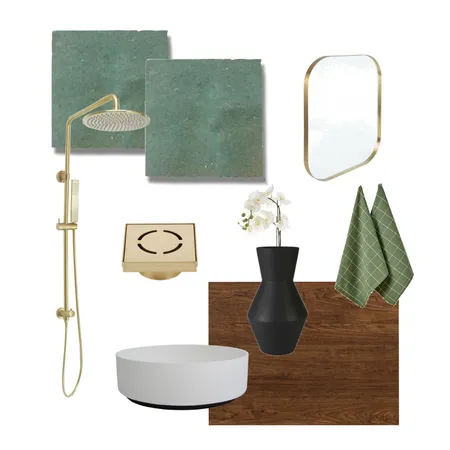 Mid-century Bathroom Interior Design Mood Board by ABI Interiors on Style Sourcebook