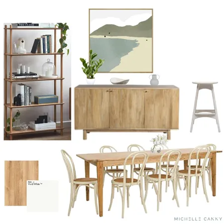 Draft Mood Board for Kitchen Dining Area - Barbara Hill Interior Design Mood Board by Michelle Canny Interiors on Style Sourcebook