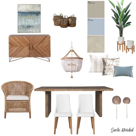 Coastal dining room Interior Design Mood Board by Suite.Minded on Style Sourcebook