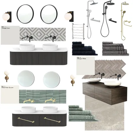 L7 Ensuite Interior Design Mood Board by L7 on Style Sourcebook