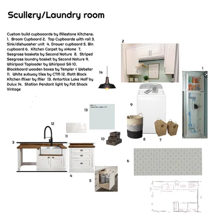 Scullery/Laundry room Interior Design Mood Board by YBeukes on Style Sourcebook