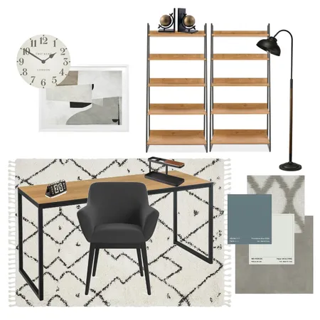 Study Interior Design Mood Board by Connect & Create Design on Style Sourcebook