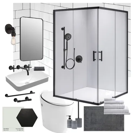 Bathroom Interior Design Mood Board by Connect & Create Design on Style Sourcebook