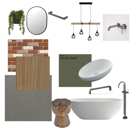 Ensuite Bathroom Interior Design Mood Board by Shellby on Style Sourcebook